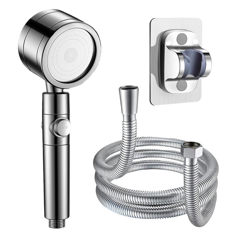WUZORY [Germany] High-Pressure Shower Head Set Multifunctional Handheld Bathroom Shower Sprayer