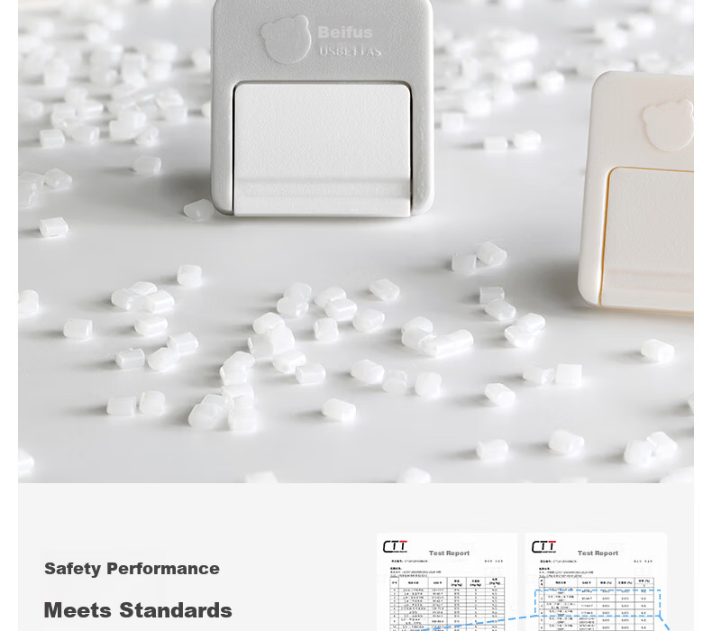 Betis Socket Protective Covers Child Safety Electric Shock Prevention Plugs Baby Outlet Caps Power Set Infant Protection Cream White 24 Pieces 11