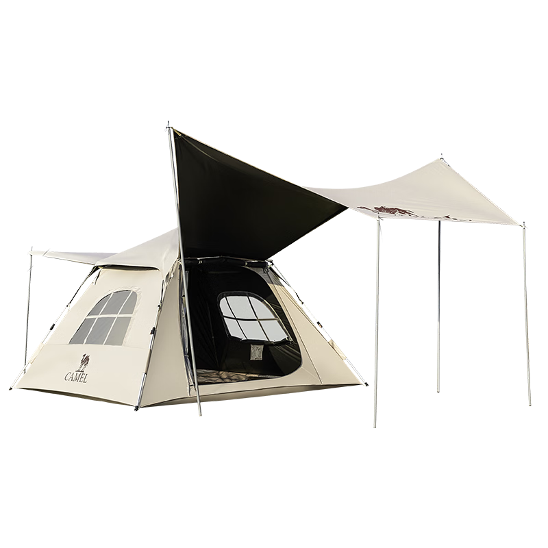 CAMEL Outdoor Camping Tent, Portable Folding, Rainproof, Thickened, Automatic Canopy Tent, 173BA6B110