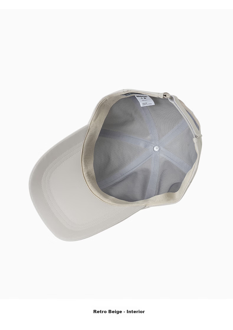 Kenmont Baseball Cap Wide Brim Large Face Slimming Waterproof Duckbill Hat Deepened Sunshade Cap 6157 Couples Style 18