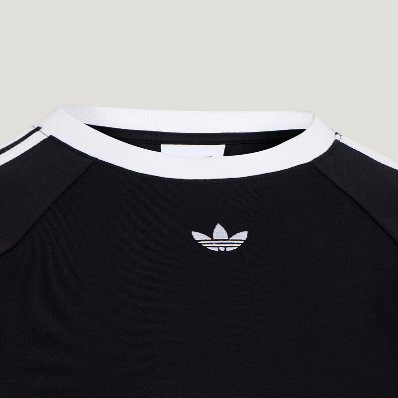 Adidas Originals Women's BABY TEE W Short Sleeve T-Shirt KT7794 Black M 4