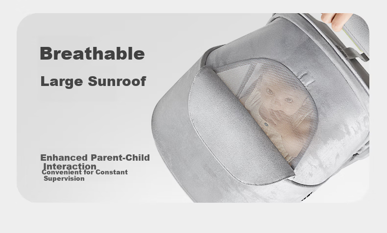 Babycare Pocket Stroller Lightweight Foldable Baby Pram T7 Flight Cabin Stardust Gray 32