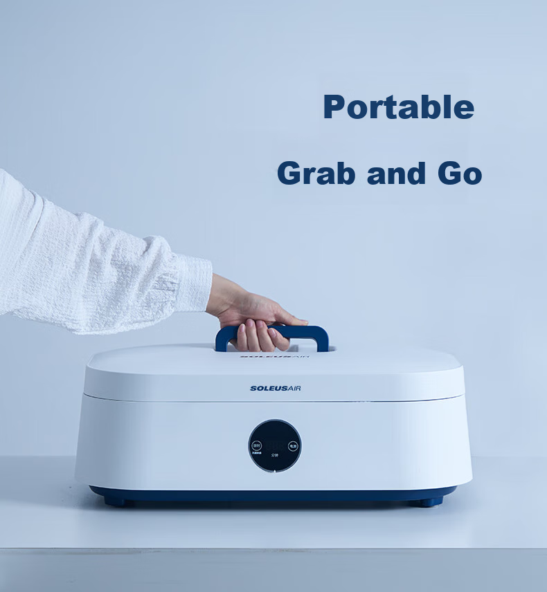SOLEUSAIR Portable Mini Foldable Travel Dryer Dandling Box Baby Clothes Underwear Dehydration Sterilizer Garment Care Machine 14
