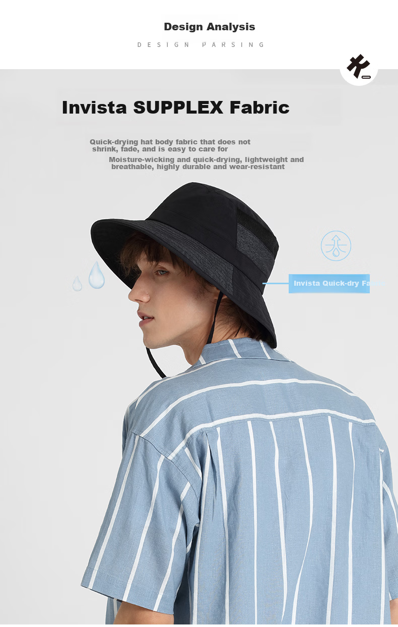 Kenmont UV Protection Sun Hat Outdoor Mountaineering Fisherman Hat Men's Large Head Fishing Cap Summer Sunshade Hat 3891 2