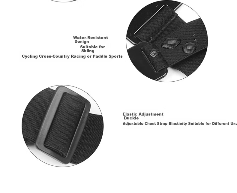 40,000 Kilometers Outdoor Extreme Sports Camera Accessories Cycling Chest Strap Mobile Phone Mount Single Shoulder Strap Phone Shooting Bracket 7