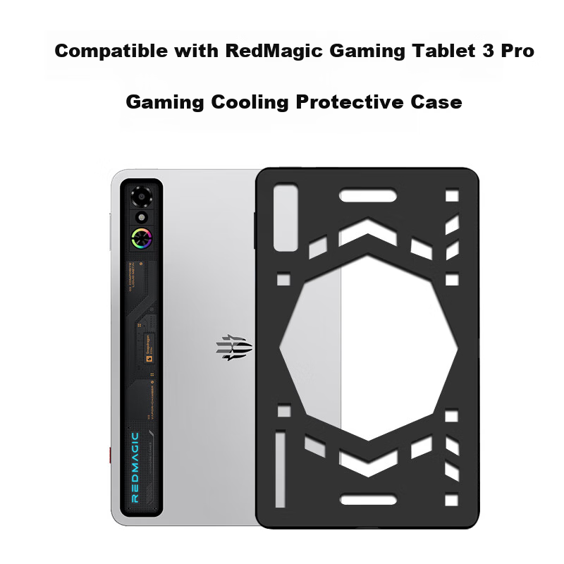 MAGUS Nubia Red Magic 3 Pro Gaming Tablet Case 2025 Edition 9.06-inch Silicone TPU Soft Protective Cooling Shell 3