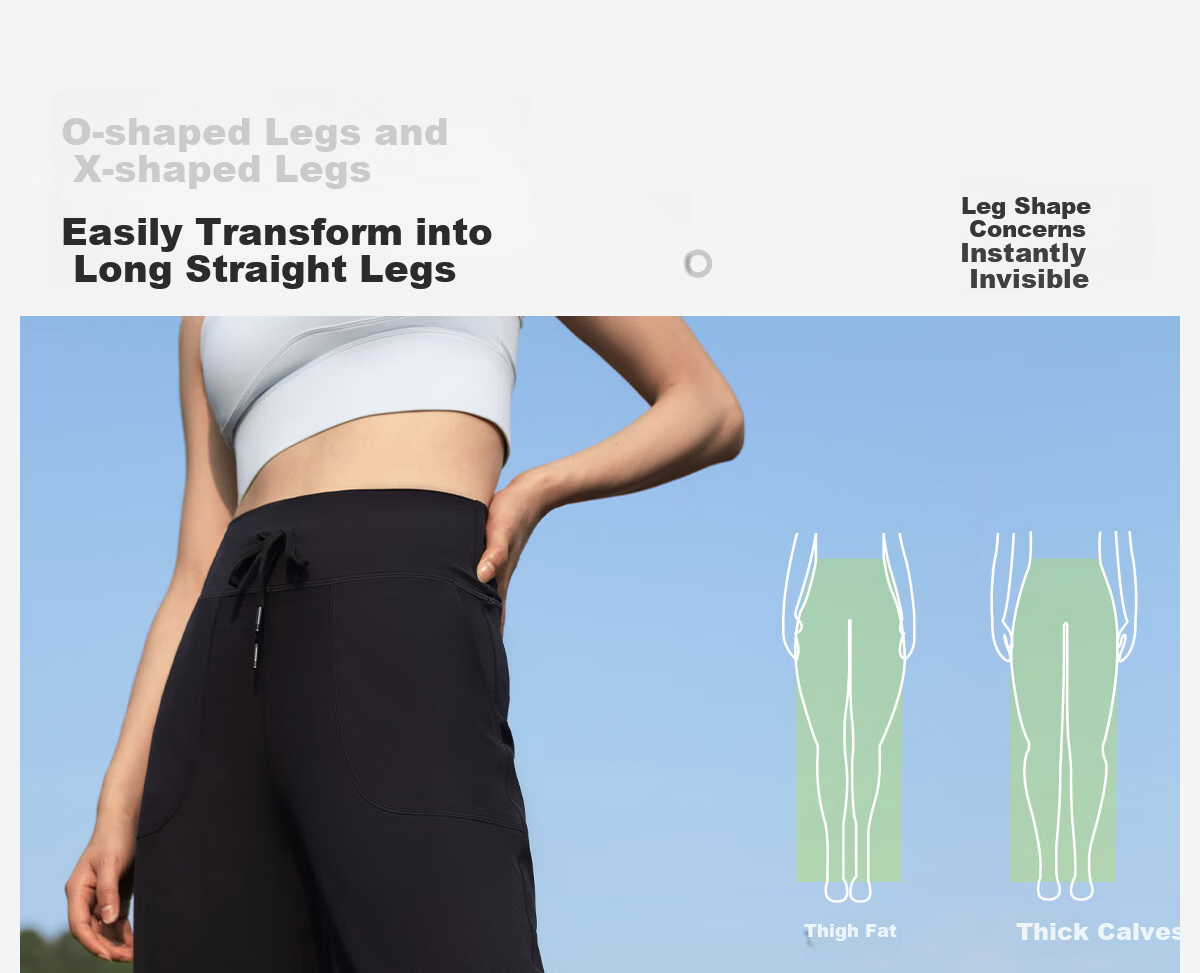 361° Yoga Pants Loose Fit 2025 New Sunscreen Straight Leg Long Pants Wide Leg Fitness Sports Pants for Women 5