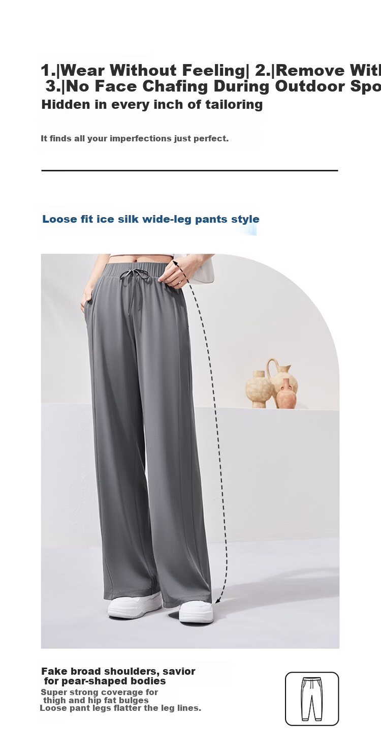 Xtep Sun Protection Casual Outdoor Loose Fit Women's Pants 66