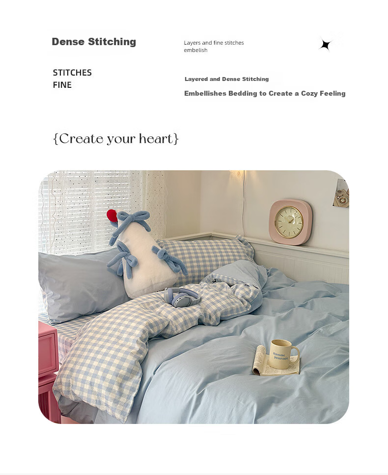 Grace Class A 7A Antibacterial Pure Cotton Duvet Cover 100% Cotton Single Bed Linen 150*200cm Sea Salt Milk Coconut 9