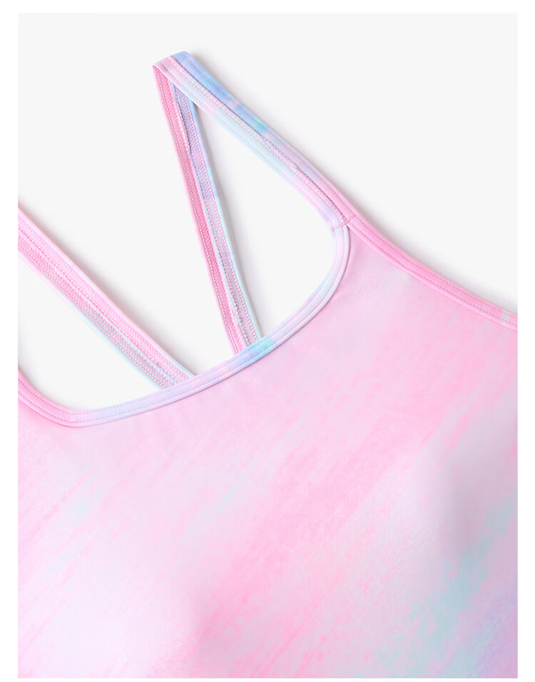 ANTA Zhang Yufei Edition Women's Racing Swimsuit Professional Training One-Piece Gradient Pink XL 22