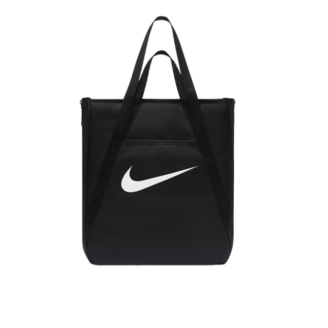 NIKE Unisex Shoulder Bag New Printed Zipper Tote Handbag IH7964-010 Black MISC
