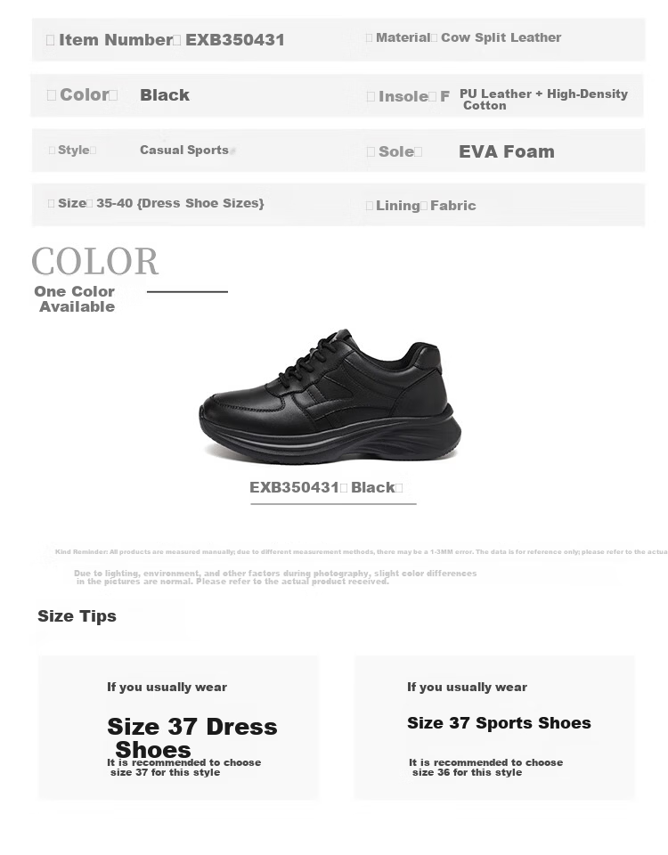 RED DRAGONFLY Women's Sports Shoes New Lightweight Travel Shoes Breathable Cushioning Casual Running Shoes EXB350431 Black Size 37 3