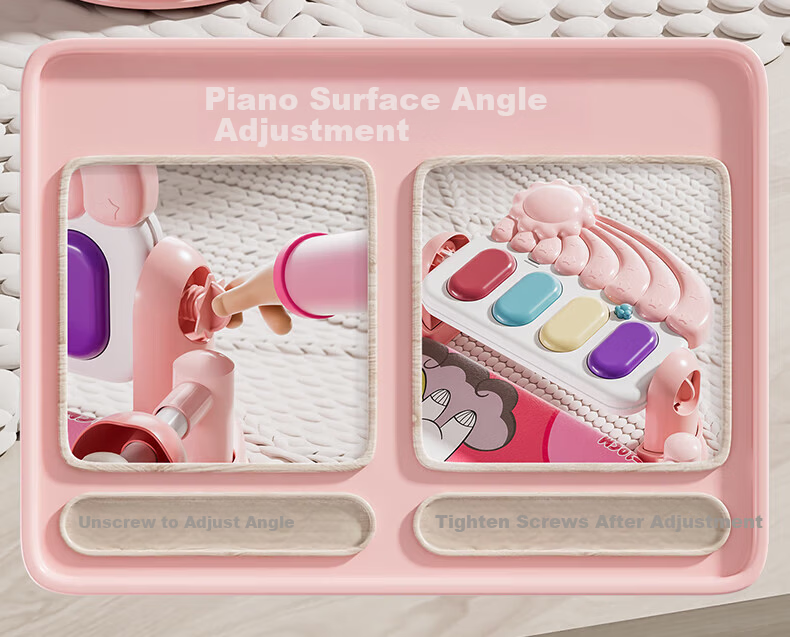 Guou Pedal Piano Baby Gym 0-1 Year 3 Months Educational Early Learning Newborn Infant Toy Christmas Gift 3