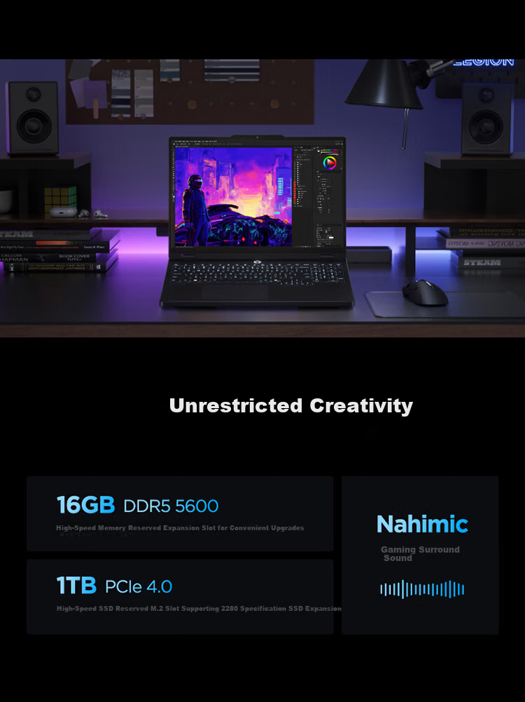 Lenovo Legion Y7000 AI High-Performance Gaming Laptop (Ultra7 255HX, 16GB RAM, 1TB SSD, RTX 5060, 2.5K 180Hz, Black) National Subsidy 11