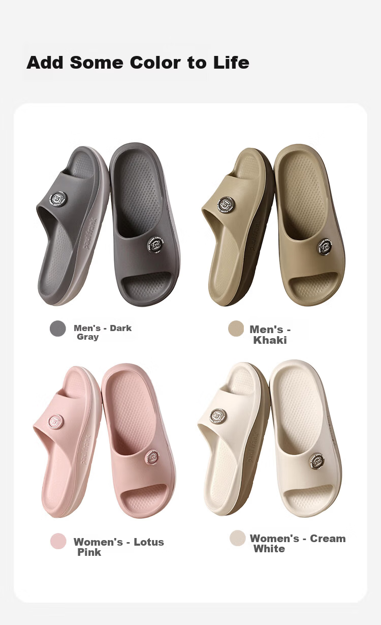 Paul Frank Lightweight Soft Elastic Indoor Home Slippers Thick Sole Bathroom Shower Sandals Lotus Pink Size 38-39 PF659 14