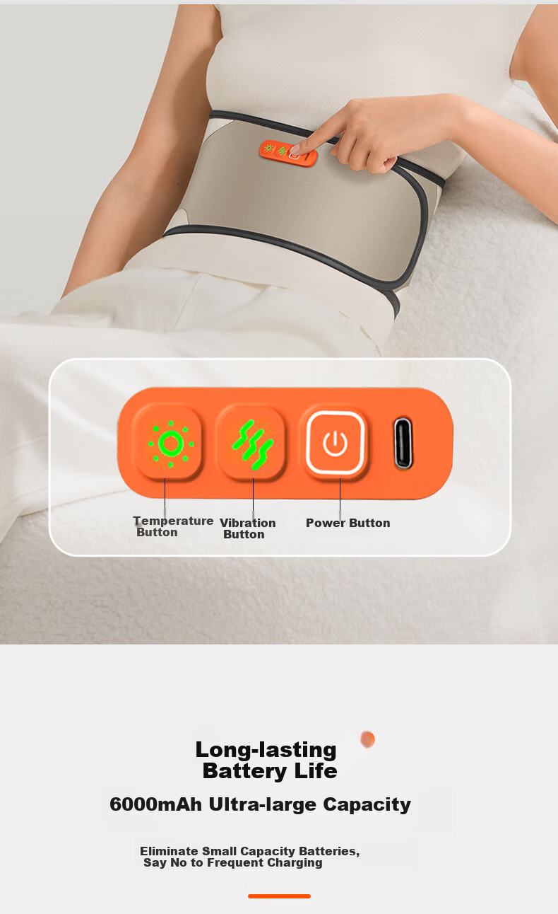 Kepufi Heated Lumbar Massager Waist Support Belt for Lumbar Disc Herniation Moxibustion Therapy Warm Palace Waist Belt W16S - Birthday and Mother's Day Gift for Parents 8