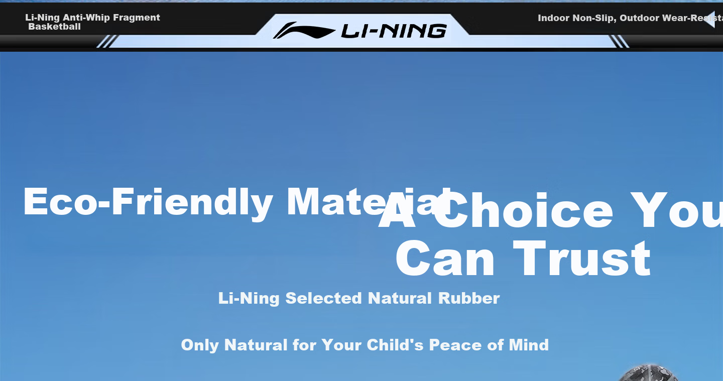 Li-Ning Basketball No.5 Children's Basketball for Ages 6-12, Primary School Training Basketball, Indoor and Outdoor Wear-Resistant Cement Court Basketball 11