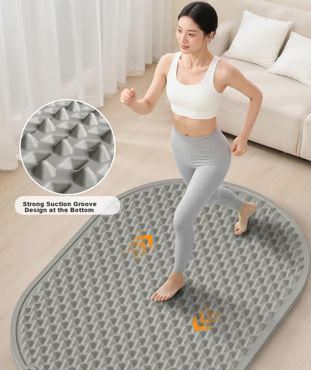 PROIRON Acupressure Board Jogging Mat Soft Silicone Foot Massage Pad Green 12