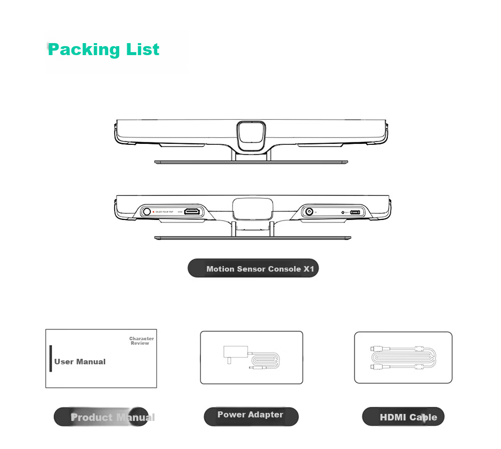 Sports Universe 2nd Gen New AI Motion Sensing Fitness Console NS2 Home Family Exercise Motion Game Console TV Connected Parent-Child Edition 32