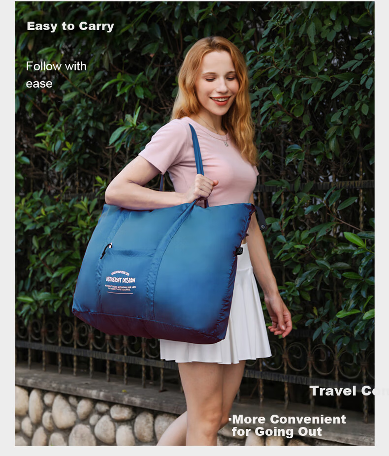 Bona Cloud Lightweight Foldable Travel Bag Skin Case Business Trip Luggage Storage Waterproof Cover with Trolley Sleeve 1