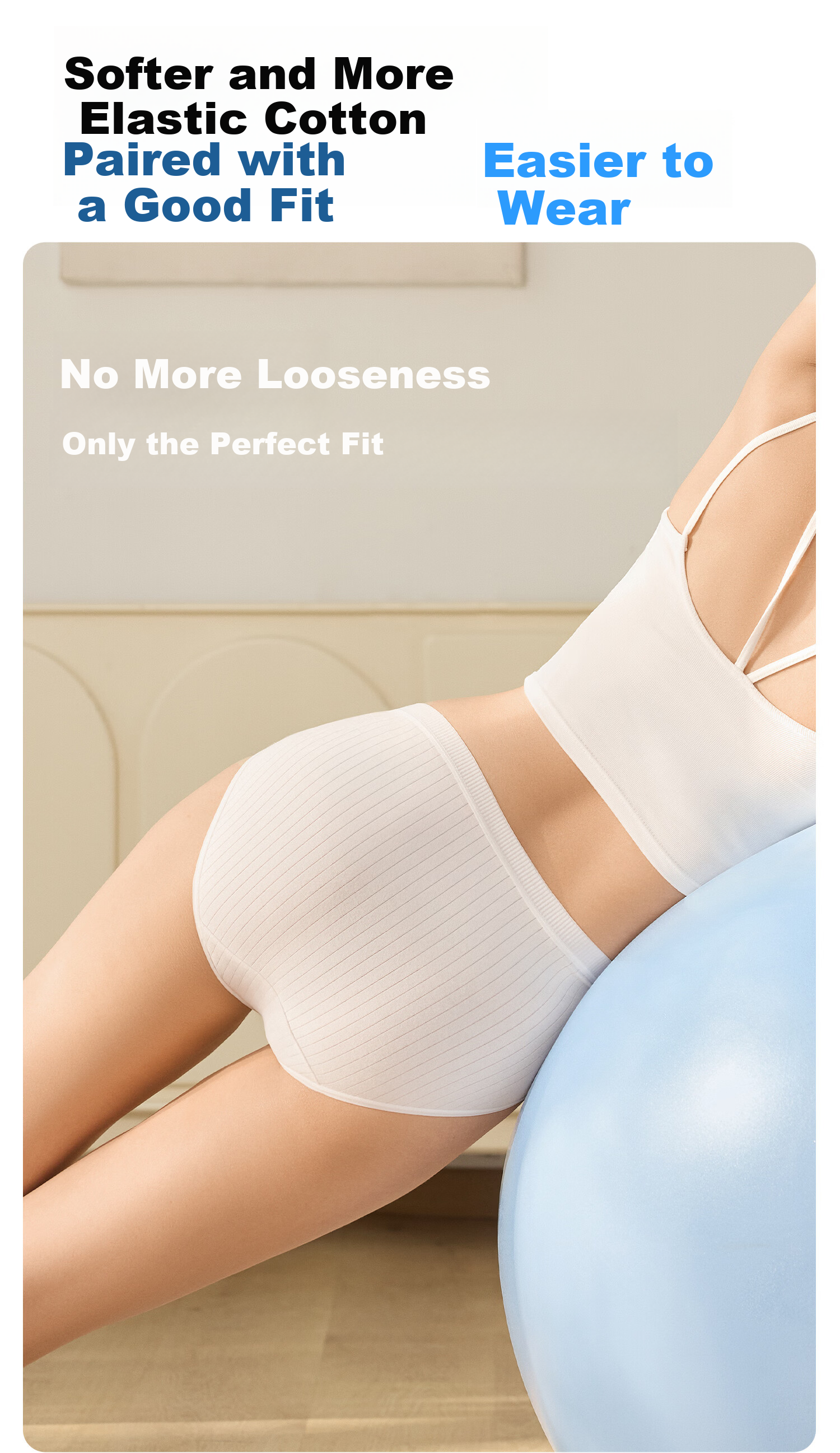 Buddygo Disposable Women's High-Waist Plus Size Maternity Postpartum Sterile Wash-Free Tummy Control Daily Throwaway Shorts 6