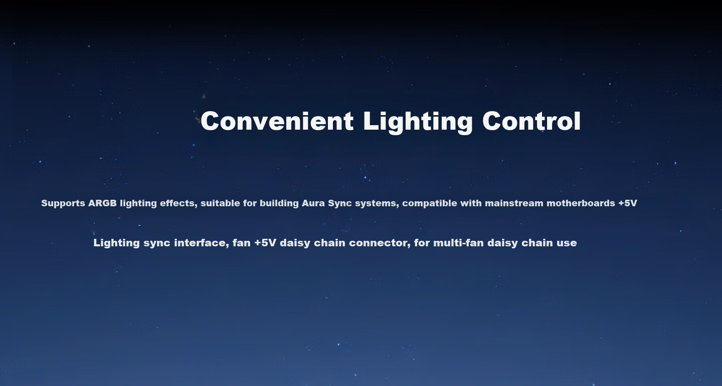 JEYI PC Case Building Block Fan ARGB Motherboard Sync PWM Temperature Control Noise Reduction Anti-Vibration Feet Infinite Lighting Effects Silent Cooling Computer Case Cooler 7