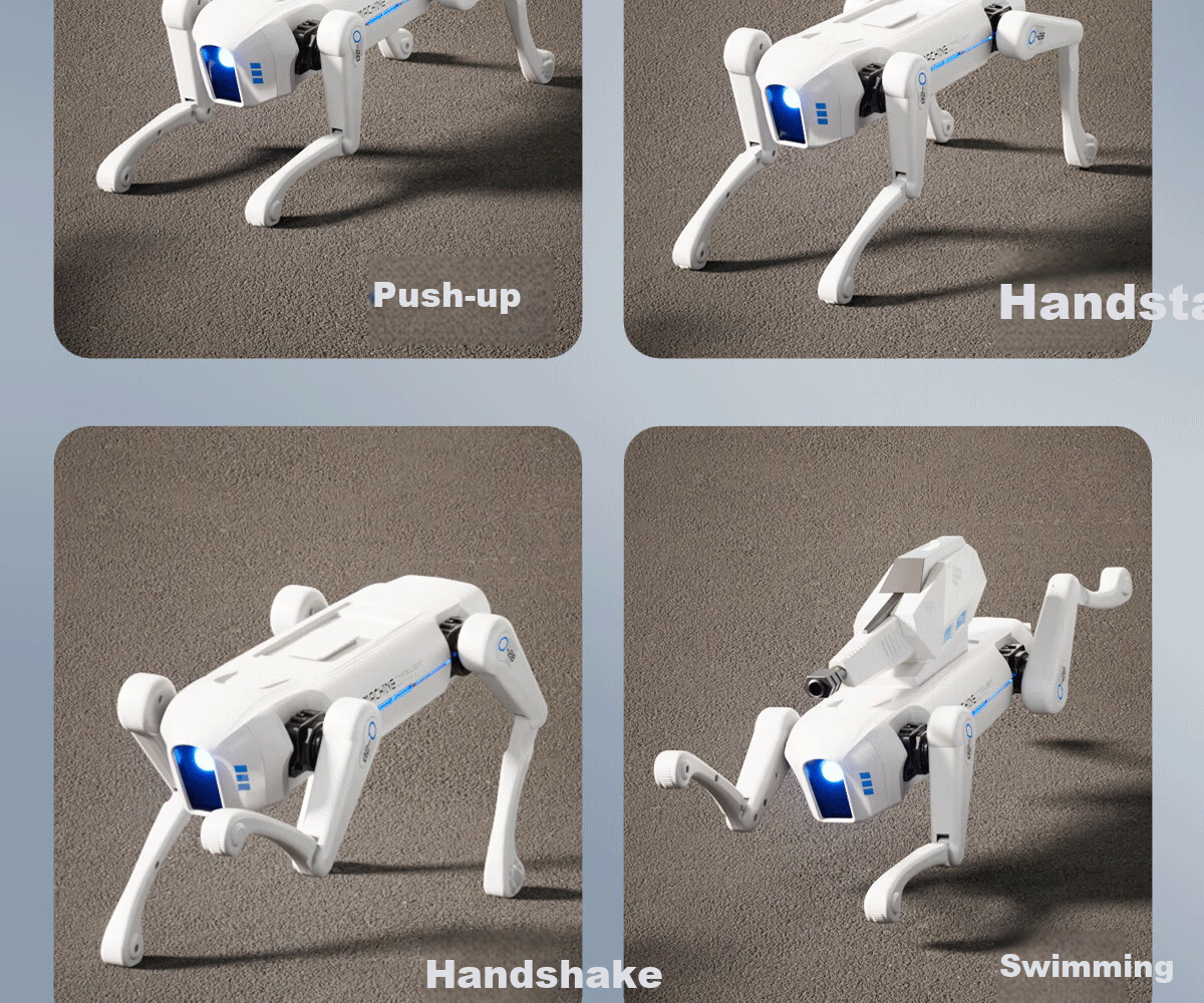 Dimoarch Robot Dog Kids Toy Boys 3-6-7 Years Birthday Smart AI Remote Control Car 8-12 Years Gift 8