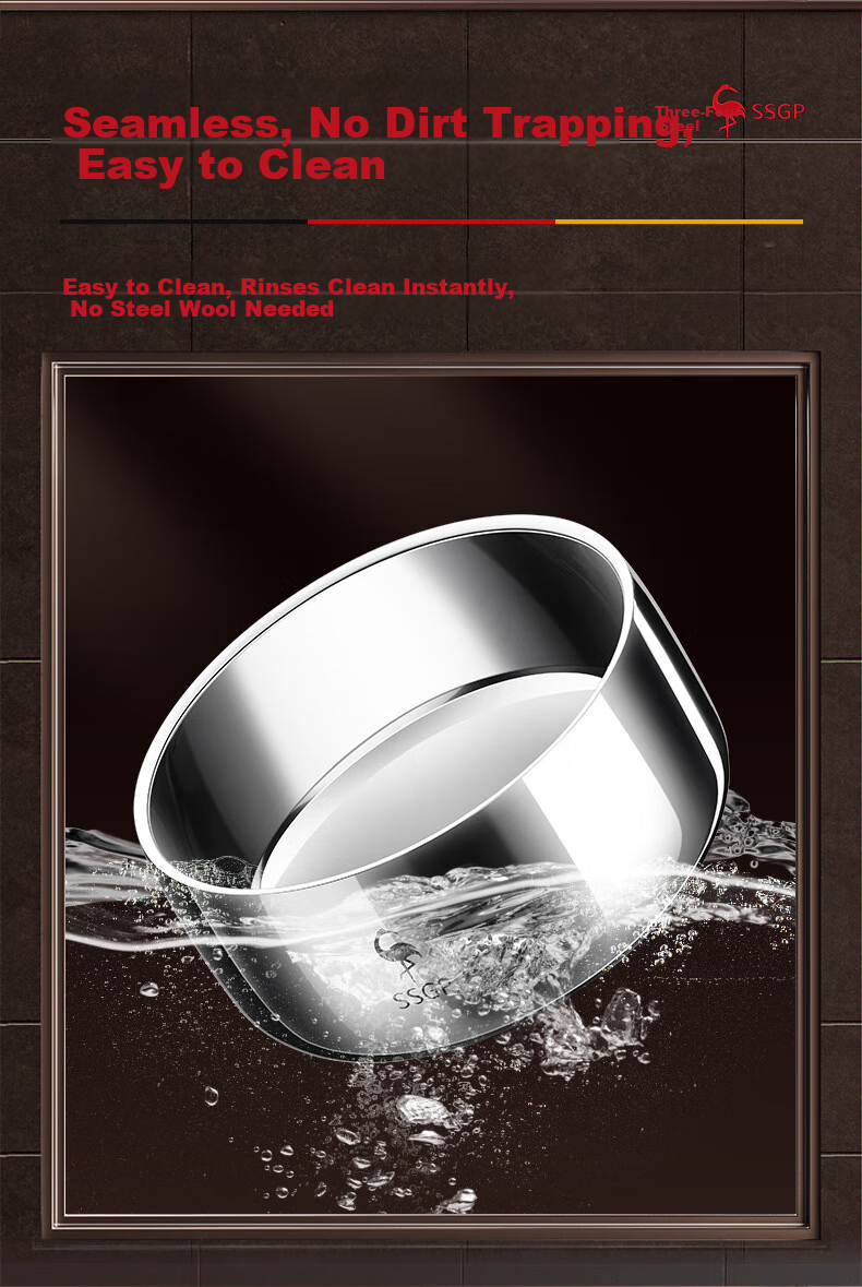 SanSi Steel Food-Grade 316 Stainless Steel Insulated Heat-Resistant Durable Soup Bowl for Adults - No.1 Member Store 14