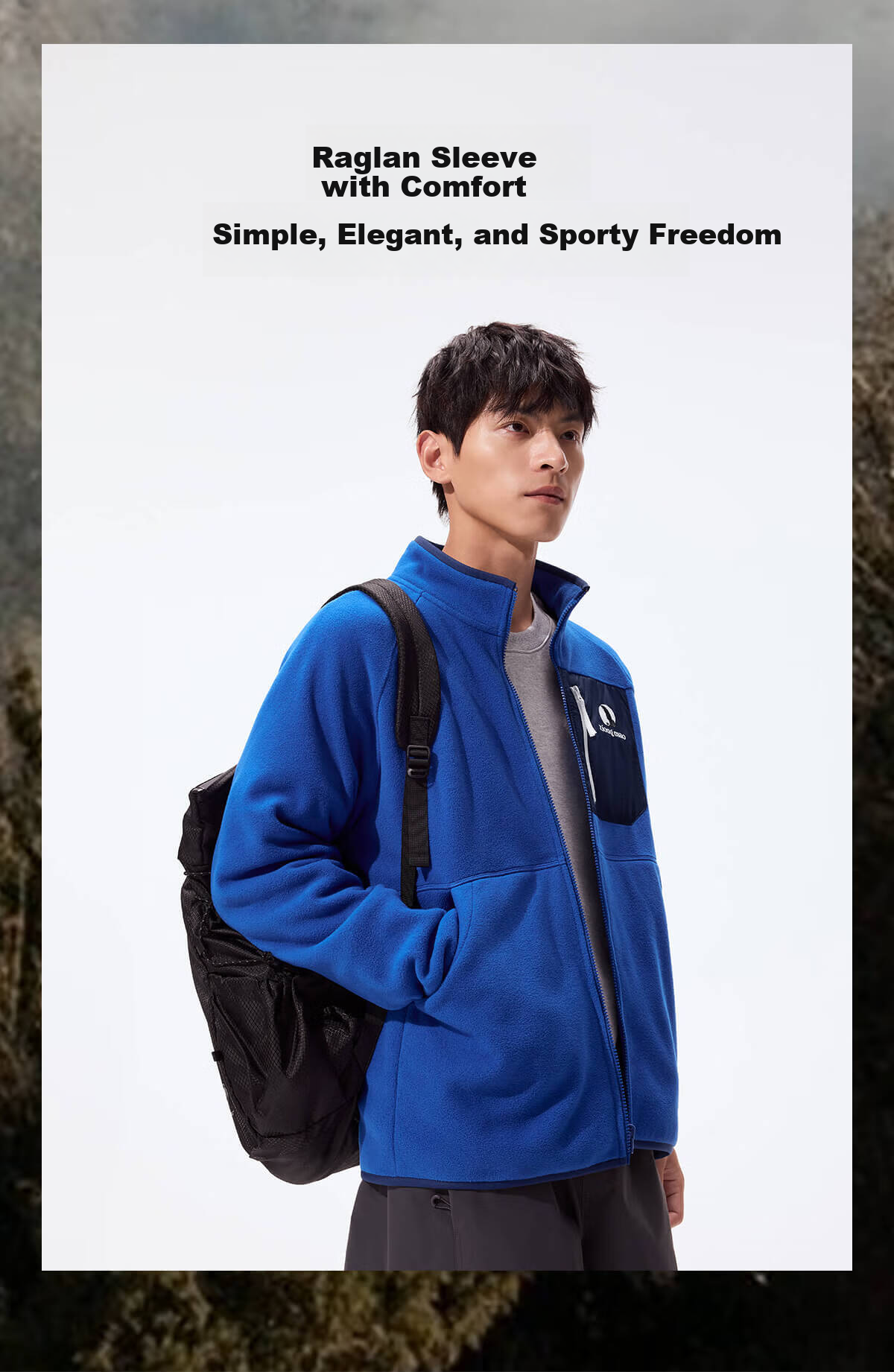Panda Camel Series Outdoor Fleece Jacket Men and Women Autumn Winter Mountaineering Polar Fleece Coat Inner Liner 1220, M 10