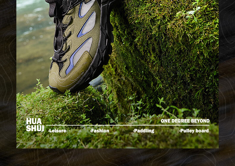 361° Men's Summer Sports Sandals Outdoor Beach Casual Soft Sole Water Hiking Shoes 672626766-3 37