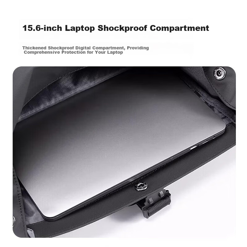 HP 17-inch Laptop Backpack Casual College Student Business Travel Outdoor Bag