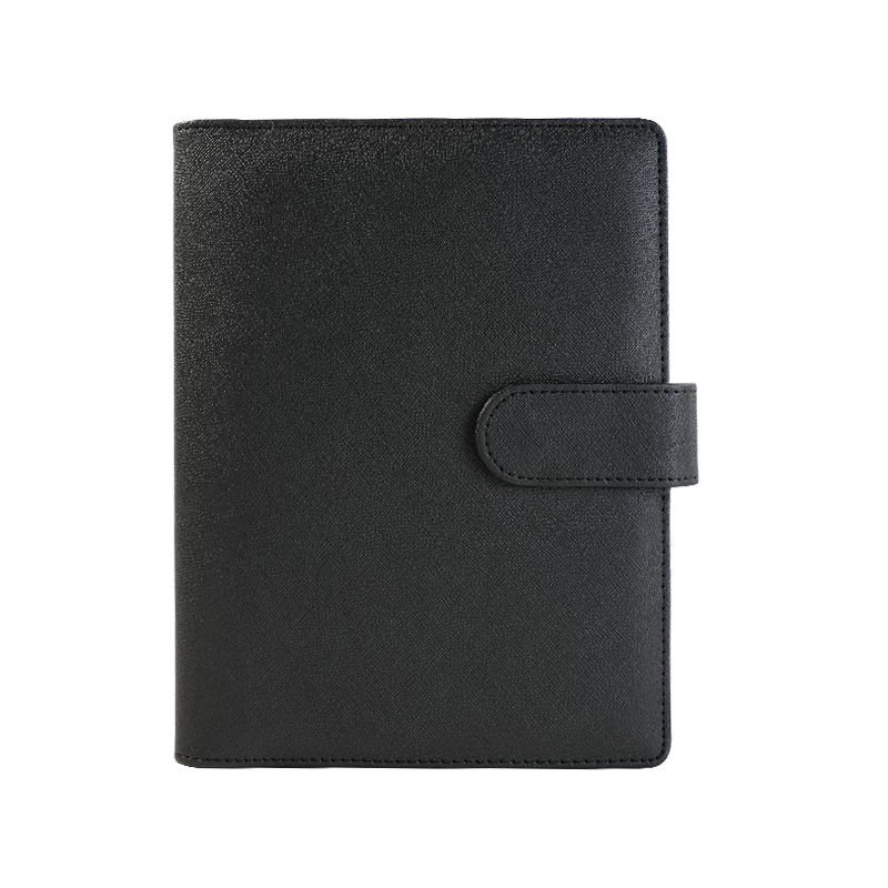 JD Jingzao 25K 100-Sheet Business Loose-Leaf Notebook Black JD2124