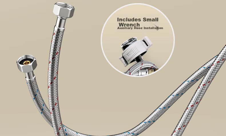 JOMOO Kitchen Faucet Healthy Sink Rotatable Dual Control Hot and Cold Water Tap 33080-205/1B3-Z 24