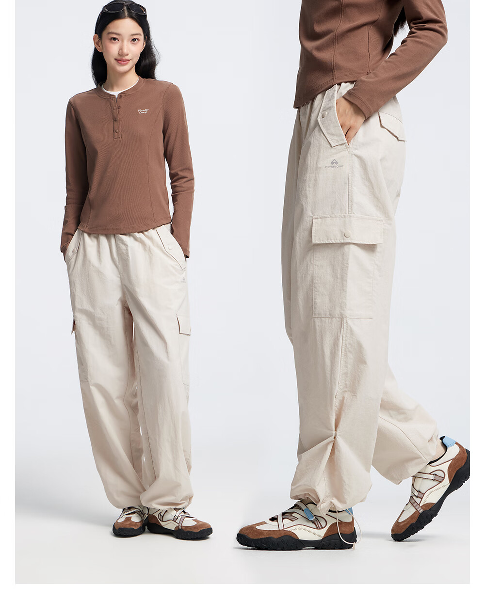 Toread Women's Lightweight Work Pants Summer Quick-Dry Breathable Durable Paratrooper Loose Slim Straight Hiking Casual Sports Trousers 6