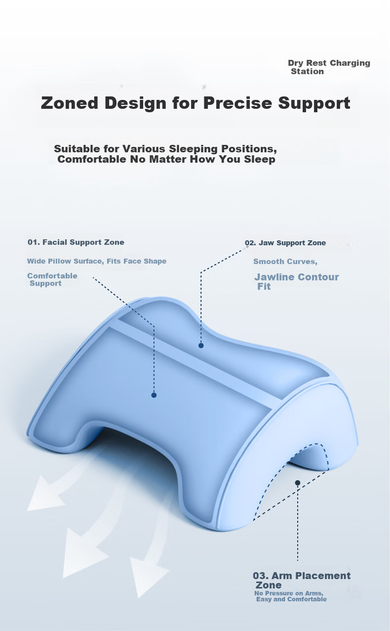 Mi Xiaoshu Nap Pillow for Primary and Secondary School Students Summer Children's Ice Silk Classroom Nap Pillow 11
