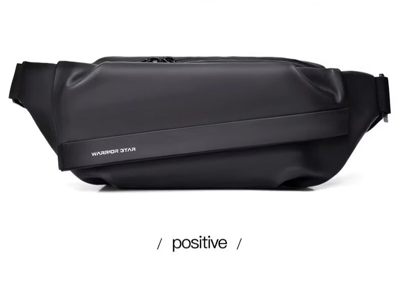 Warrior Men's Crossbody Bag 2026 New Magnetic Buckle Chest Bag Casual Commuter Shoulder Bag Portable Waterproof Cycling Bag 25