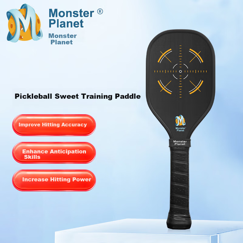 Monsterplanet Pickleball Paddle T700 Fabric Carbon Fiber Professional Training Paddle