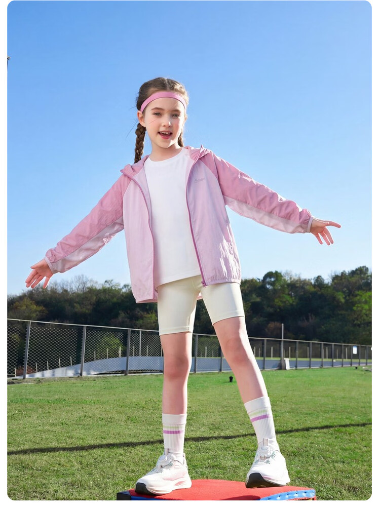ASK JUNIOR Kids Sunscreen Jacket 2026 Summer UV Protection Air Conditioning Coat for Boys and Girls Green 22