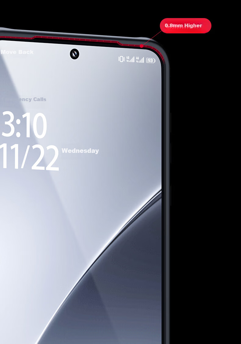 NEYAA Xiaomi 15 Case Full Coverage Ultra-Thin Semi-Transparent Matte Silicone Soft Edge Shockproof Protective Cover for Xiaomi 15, Unisex 3