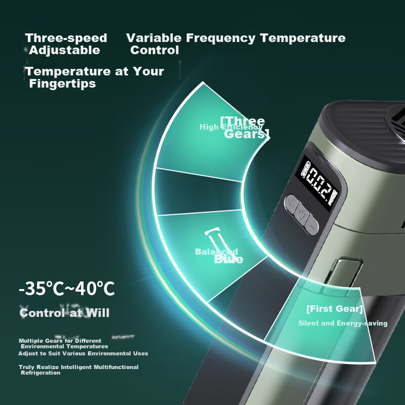 SECRETSBOX Insulin Cooler Box, Portable Rechargeable Mini Refrigerator, Airplane-Friendly Cooling Cup, Medicine-Specific Insulated Cup, X8