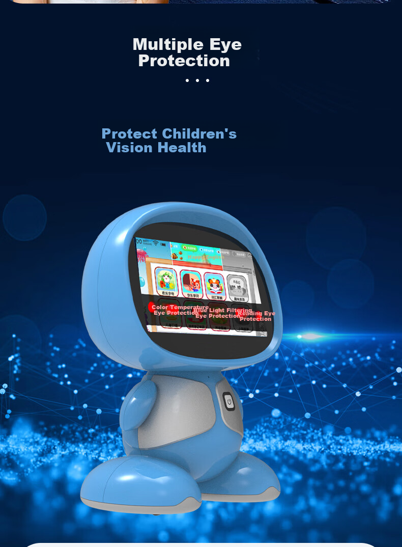 Patriot AI Early Education Robot Early Learning Machine Storytelling Machine Children's Smart Interactive Learning Device Toy for Boys and Girls Birthday Gift 6