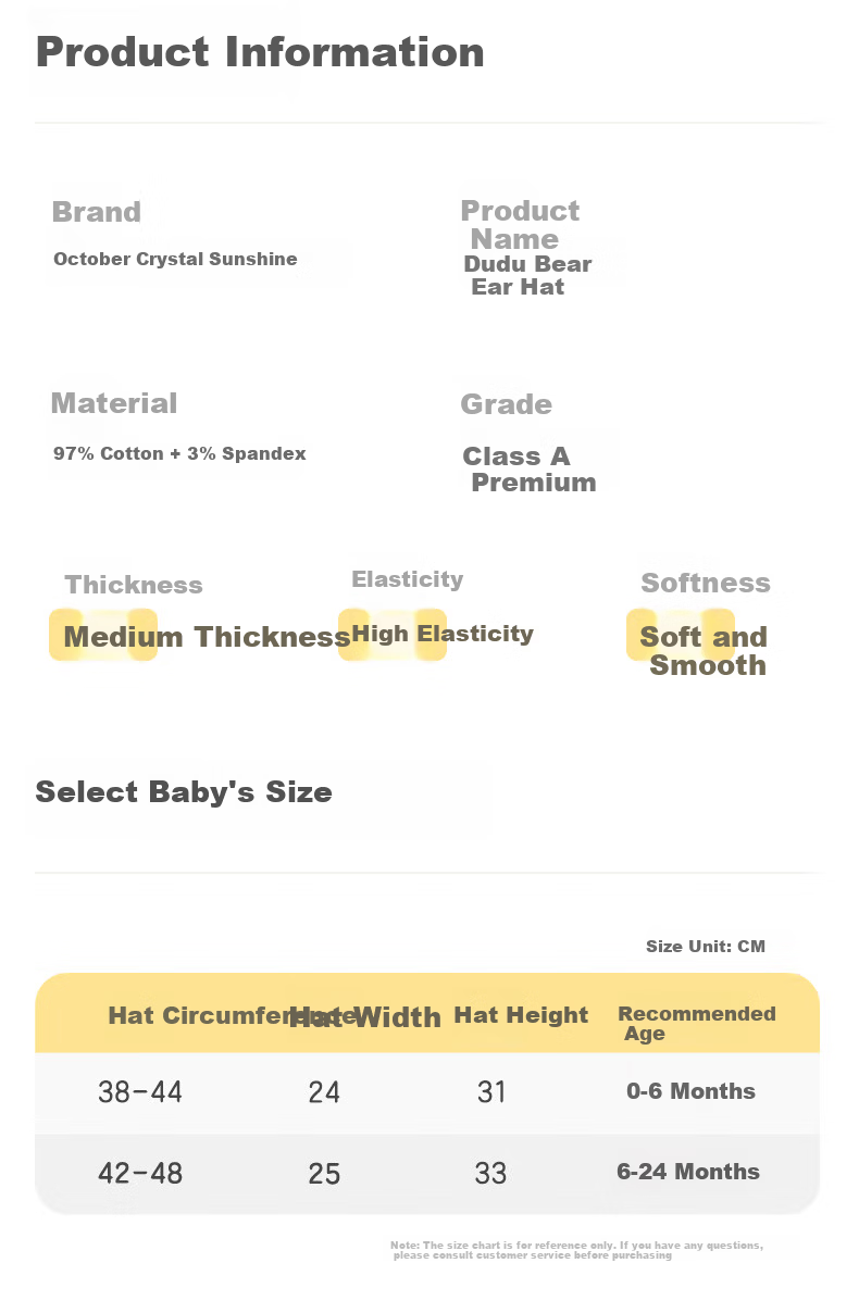 October Crystal Baby Hat Fontanelle Cap Autumn Winter Newborn Infant Cap Unisex 0-3-6 Months 3