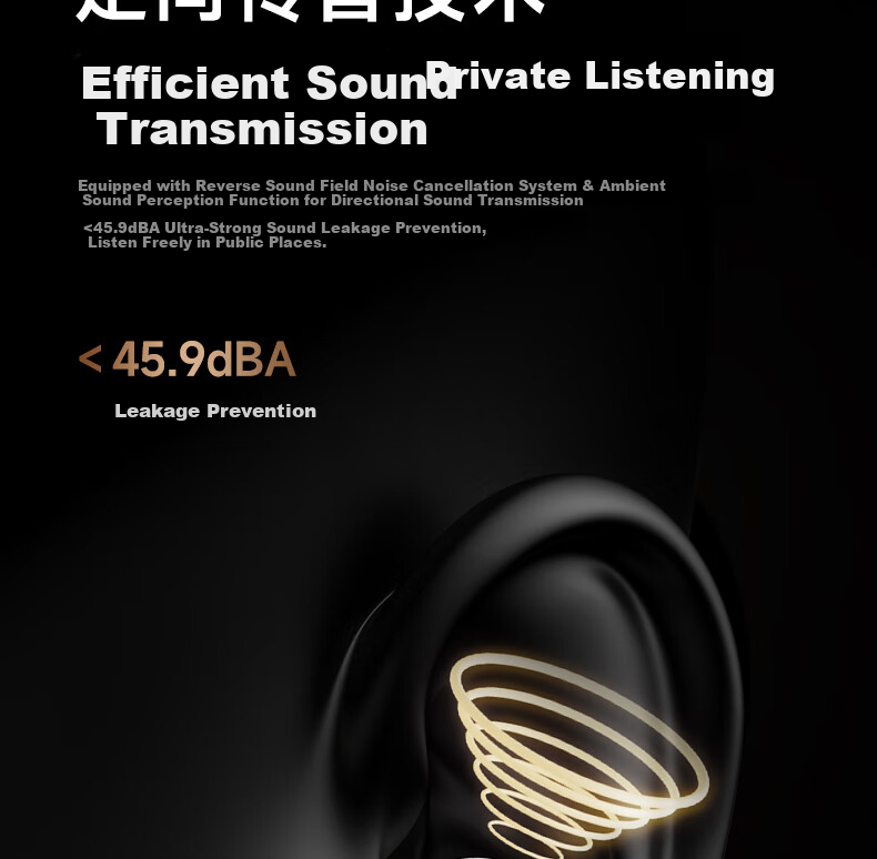 Baseus MC1 Pro AI Translation Bluetooth Earphones [Celebrity Edition] Clip-On Open-Ear Sports Call Noise-Cancelling Bone Conduction for Huawei and Apple Phones 26