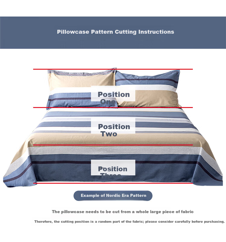 AVIVI Class A Dormitory Three-Piece Set Pure Cotton, 100% Cotton Single Bedding Cover, Bed Sheet, Duvet Cover, 150*200cm, Badel 7