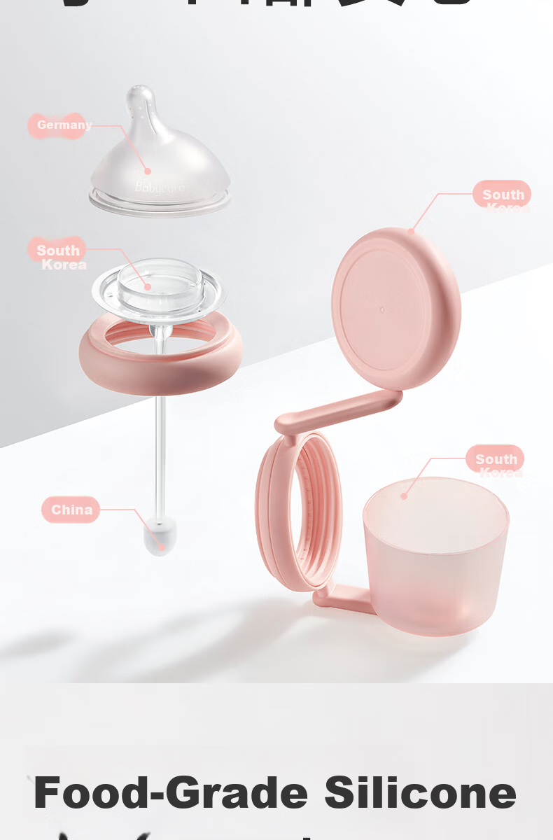 Babycare Baby Pacifier 3.0 Pro Universal Accessory S Nipple 1-3 Months Silicone Pacifier 9