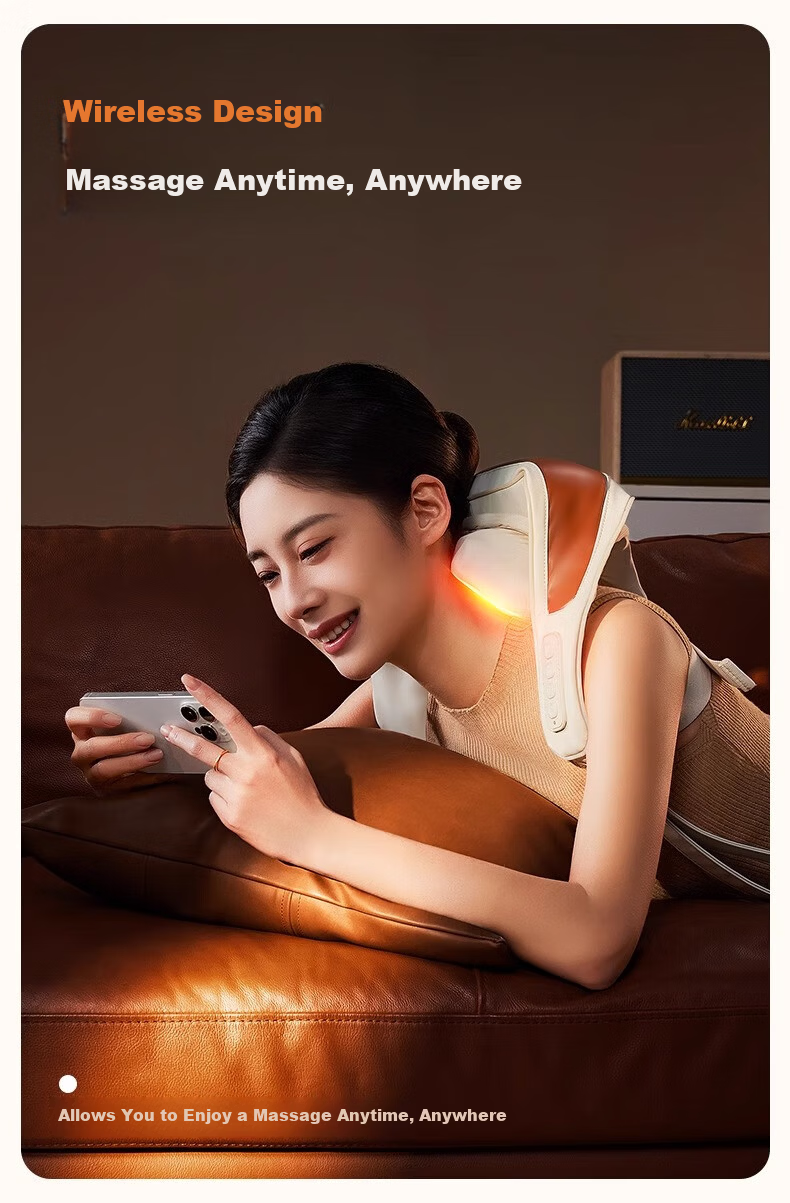 SUPOR [Mid-Autumn Festival Gift] Neck Massager Shoulder And Neck Massage Device Trapezius Muscle Shoulder Neck Back Office Gadget Practical High-End Birthday Gift for Parents Elderly 13