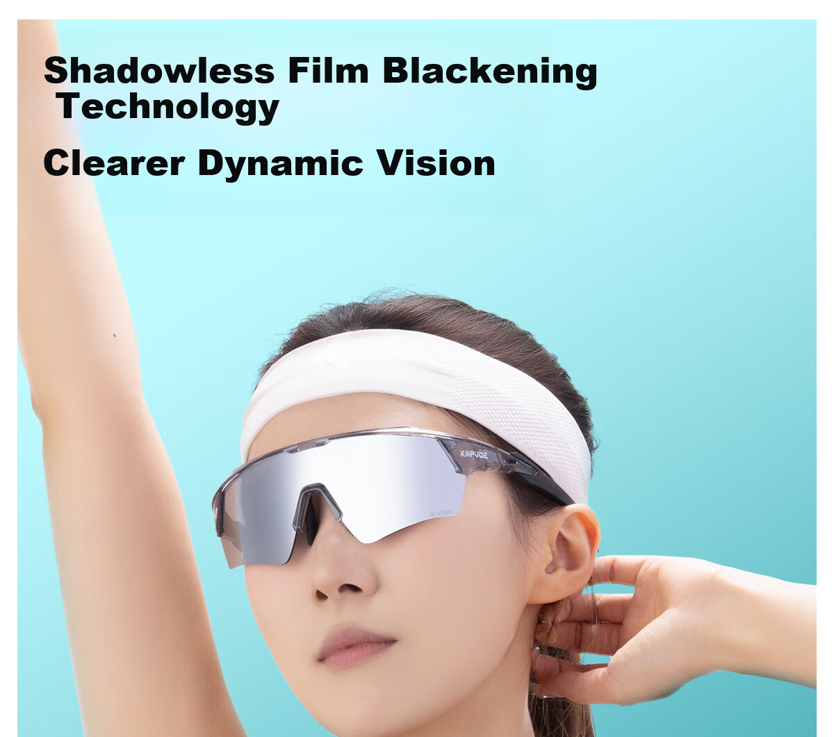 KAPVOE Dream Wings Anti-Fog Cycling Glasses UV Protection Day and Night Mountain Bike Goggles Unisex 7