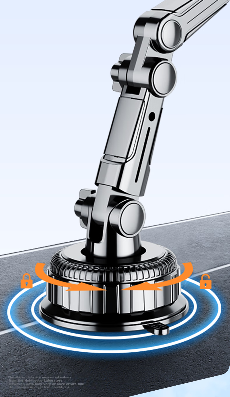 HUIDUODUO Car Phone Holder 2026 New Model Navigation Car Dashboard Suction Mount for Trucks Internal Fixed 14