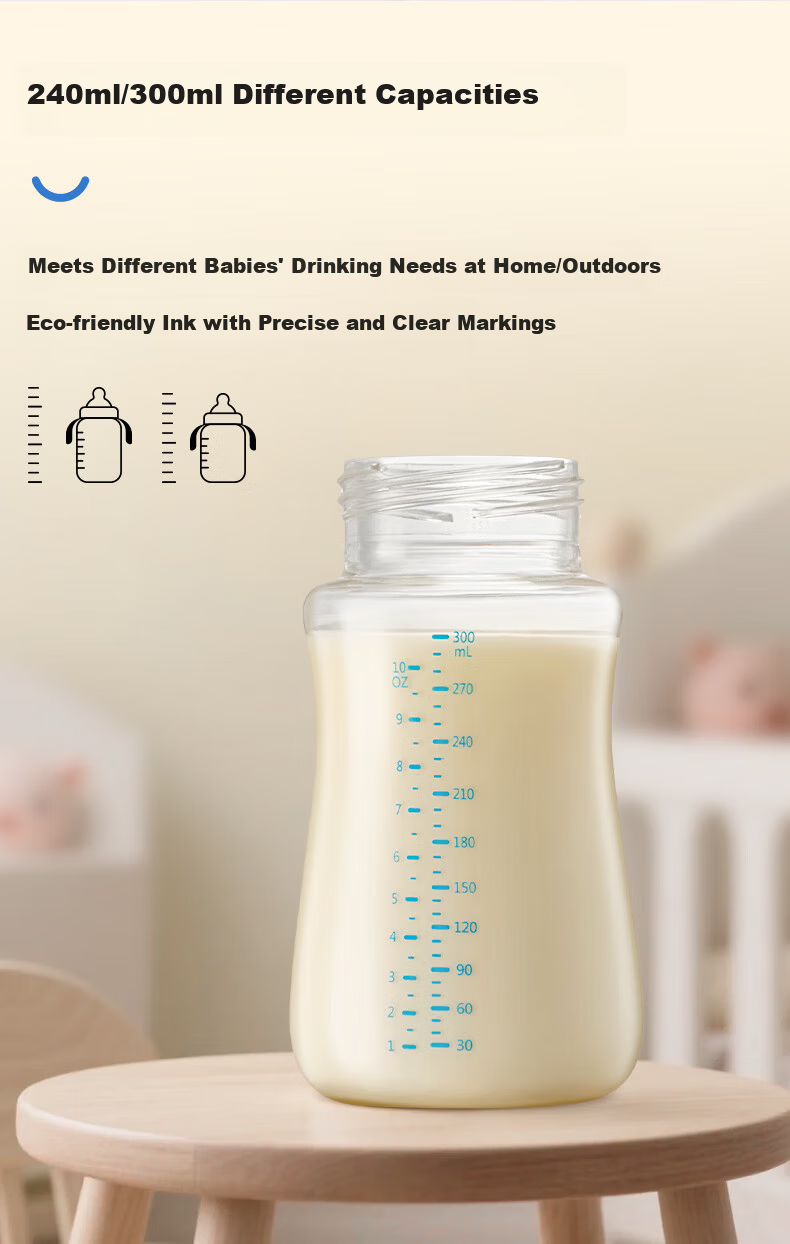 Shuying Straw Cup Training Drinking Direct Drinking Baby Bottle Constant Pressure Anti-Splash Anti-Choke Easy to Drink Water for Babies Over 1 Year Old 300ml 14