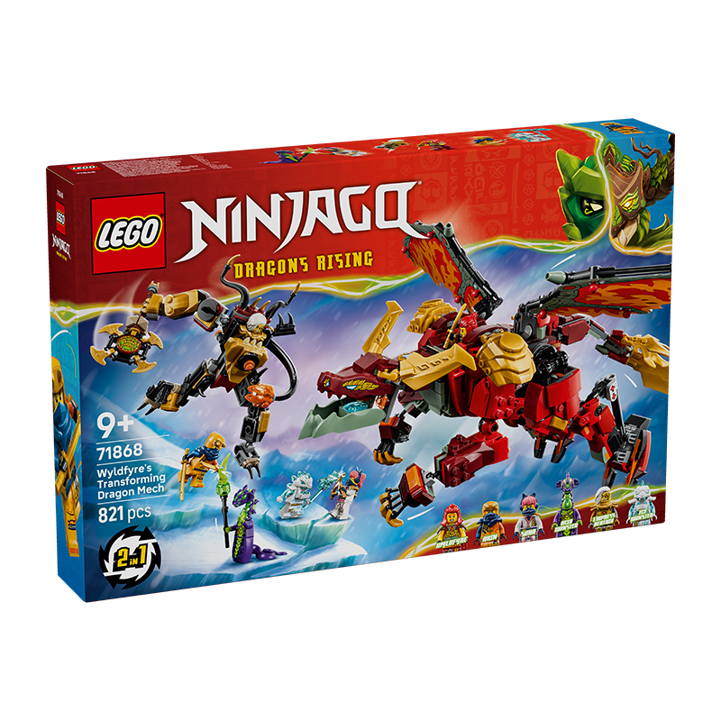 LEGO Ninjago 71868 Wyldstyle Mech Building Blocks Kids Boys Girls Toy Birthday Gift Figure